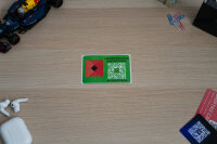 Driptag „KFZ-Sticker Schlicht“ in Grün